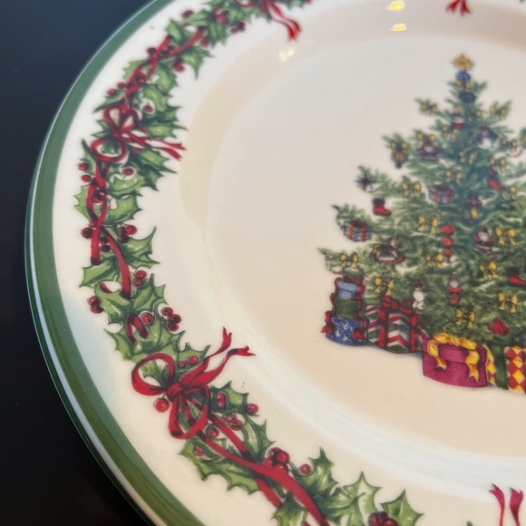 Christopher radko christmas dinnerware traditions